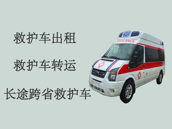 济南私人救护车接送病人出院